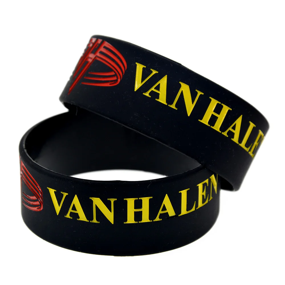 1 шт. Van Halen силиконовый браслет ширина дюйм широкий для концерта|Браслеты с