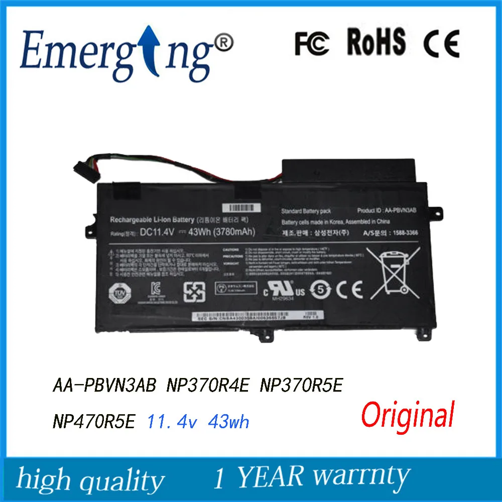 11 4 V 43WH новая Оригинальная батарея для ноутбука SAMSUNG 5 серии 510R NP470 NP470R5E|laptop battery for