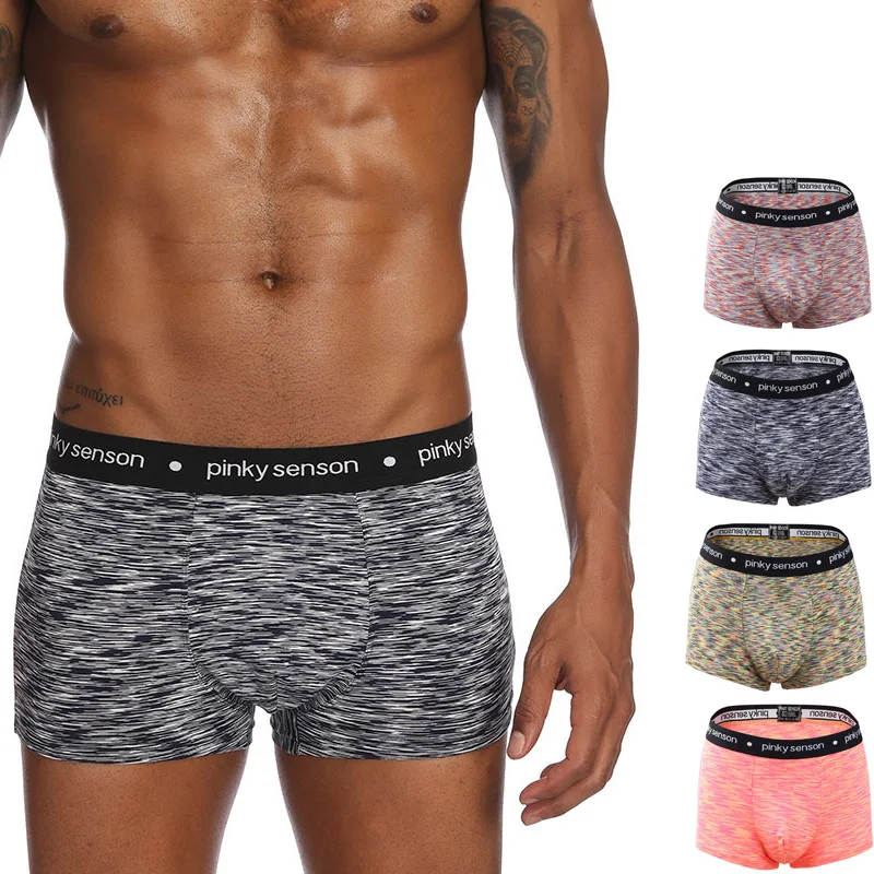 Хлопковые мужские трусы-боксеры мягкое дышащее нижнее белье bokserki cueca masculina |