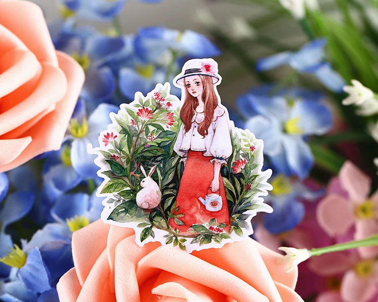 28 шт. Мори для женщин/свежий красоты/самодельные наклейки сумки Справочник