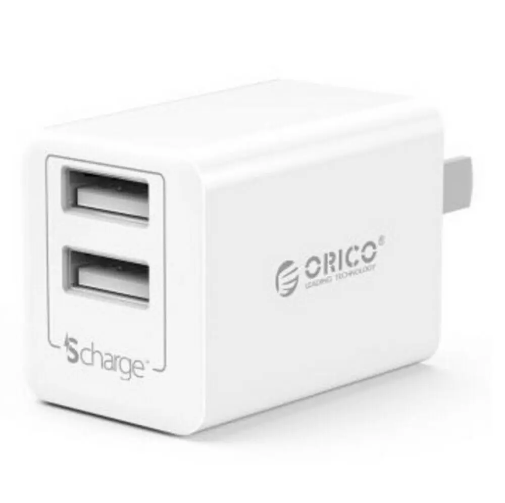 1 шт. USB адаптер питания зарядное устройство настенный штекер 2 порта для iPhone Apple 6 6S