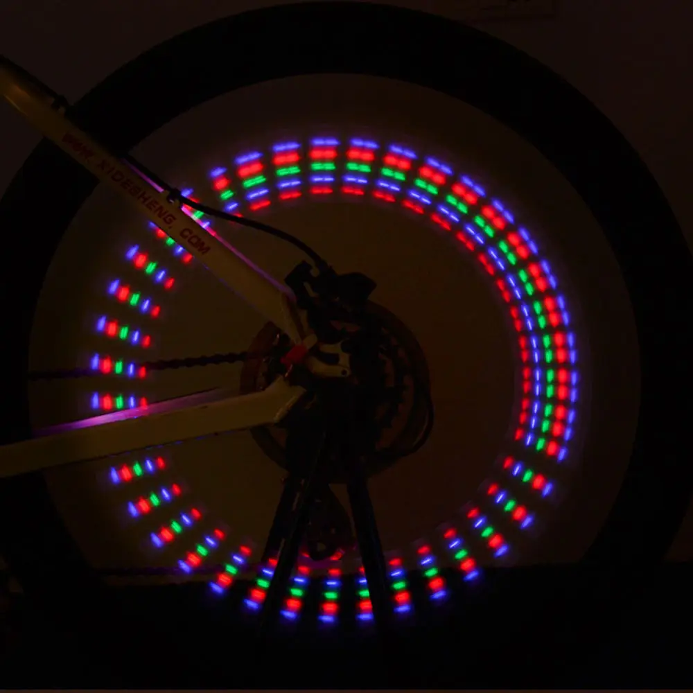 2 шт. светодиодные предупреждающие лампы для шин на батарейках | Спорт и