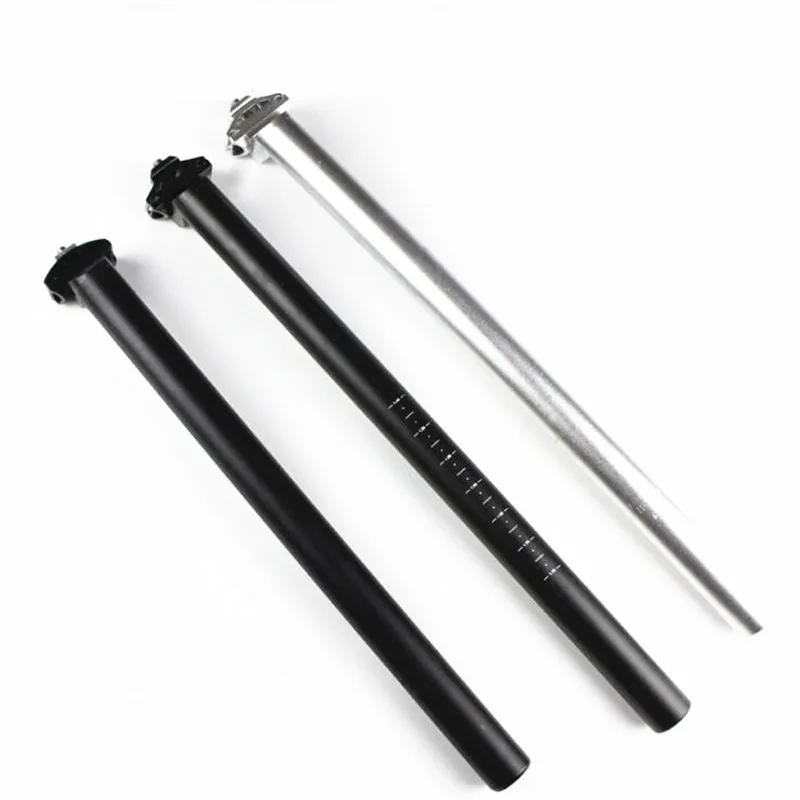 

Q853 Folding bike all aluminum seat tube 31.8 * 500/450 with clip bike seat tube bicycle accessories Bicycle Seat Post