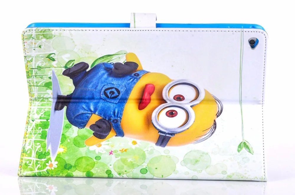 Чехол для планшета apple ipad 2 3 4 9 7 &quotЧехол с миньонами мультфильм папа Стенд PU