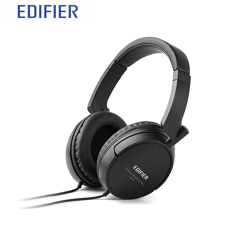 EDIFIER H840 Наушники Профессиональный Чистый Звук Калиброванные Hifi Бас Стерео 3.5 мм