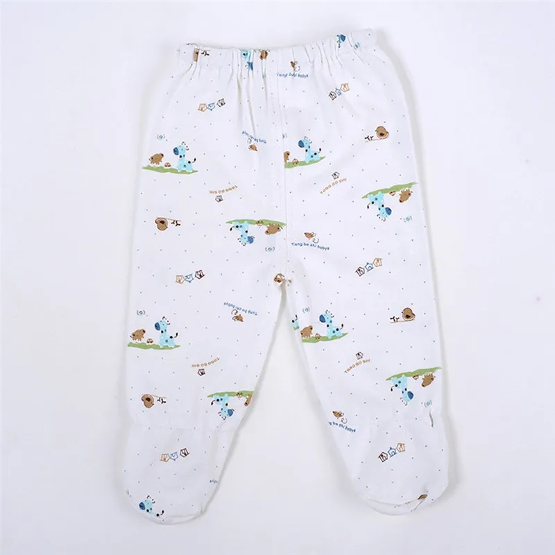 

5PCS Newborn Baby Boy Girl Cartoon Long Sleeve Tops+Hat+Pants +Bib Outfit Set ubranka dla niemowlat #3j15
