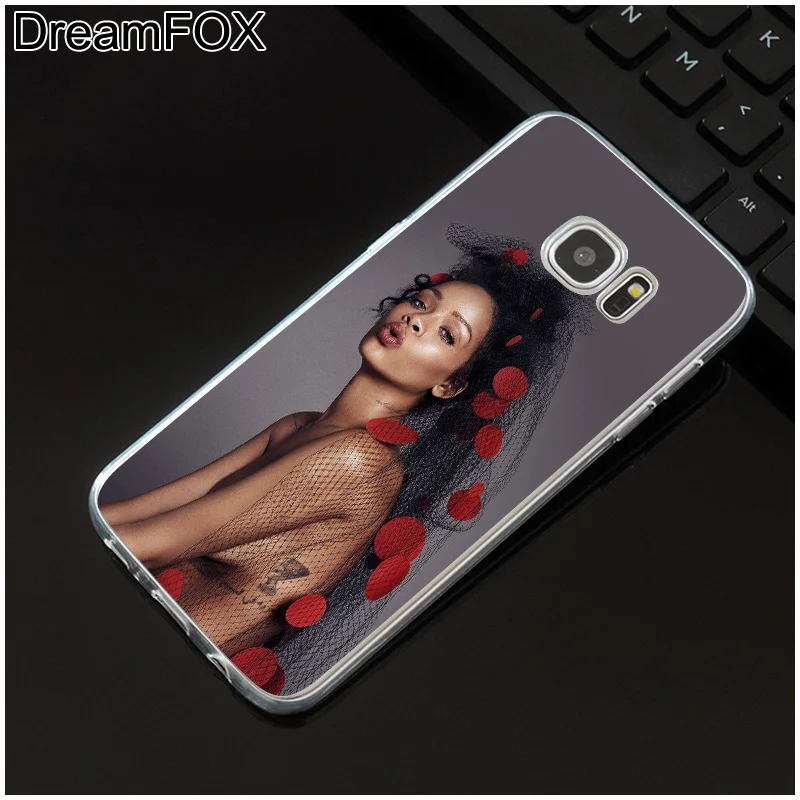 DREAMFOX M216 модный силиконовый чехол Rihanna из мягкого ТПУ для Samsung Galaxy S5 S6 S7 S8 S9 S10 5G S10E Lite