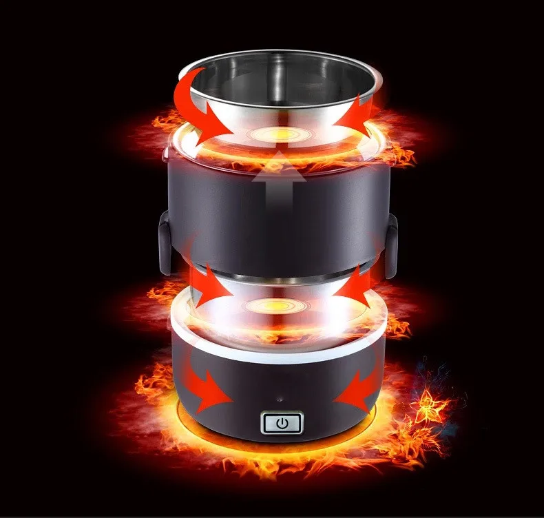 Ланч бокс из нержавеющей стали для риса термоизоляционный Bento пищевой контейнер