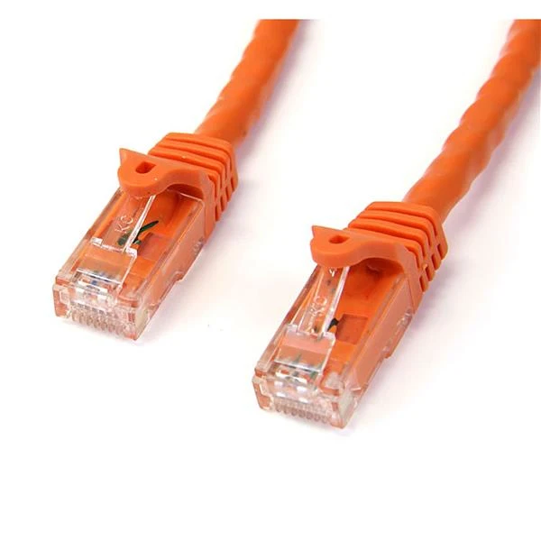 StarTech.com 2 м оранжевый Gigabit планка RJ45 UTP Cat6 патч кабель корд U/UTP (UTP) RJ 45 оранжевый| |