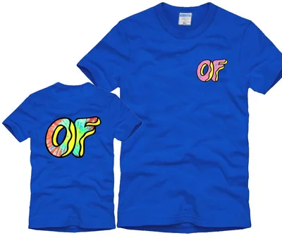 Новая футболка 2018 года! Странное будущее OFWGKTA Wang Wolf Gang хип хоп 100% хлопок с коротким