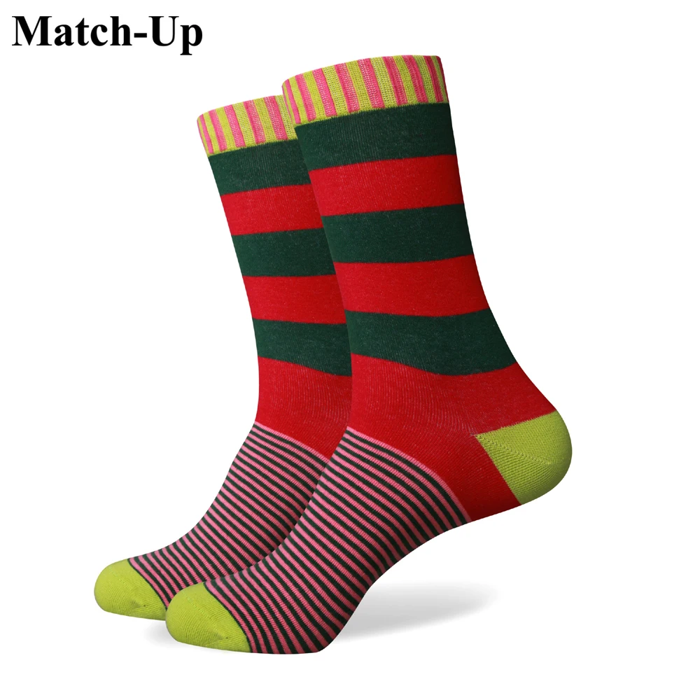 

Match-Up collection socks men multicolour stripe cotton sock mens socks brand