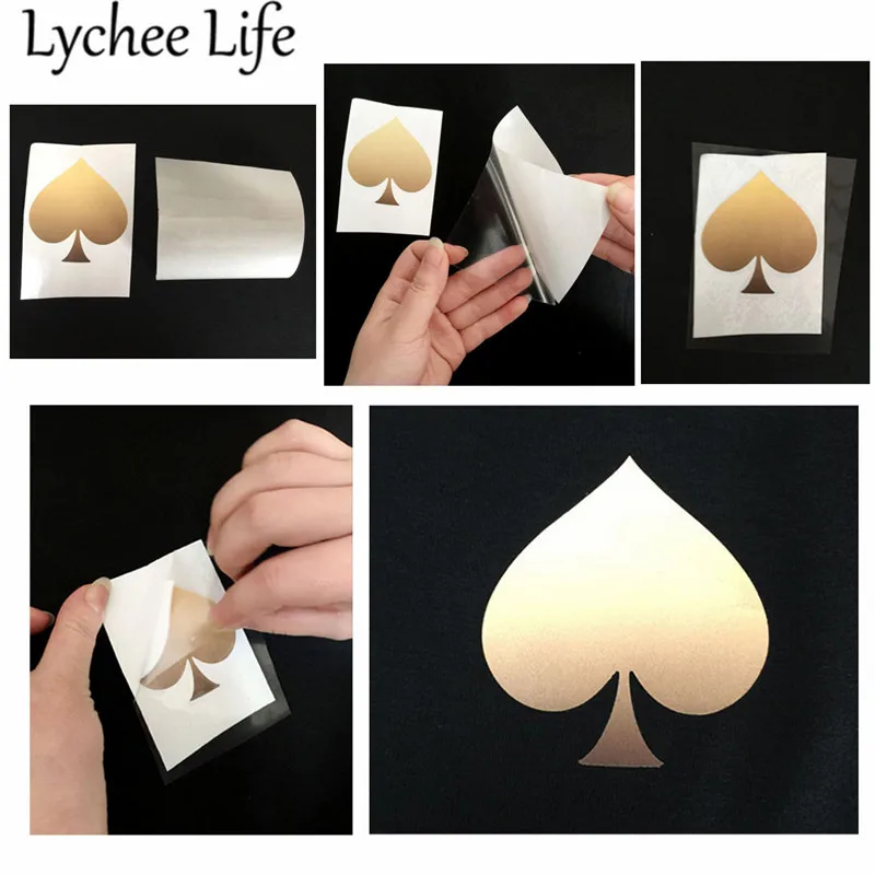 Lychee Life виниловая бумага для переноса одежды из ПВХ позиционирования с