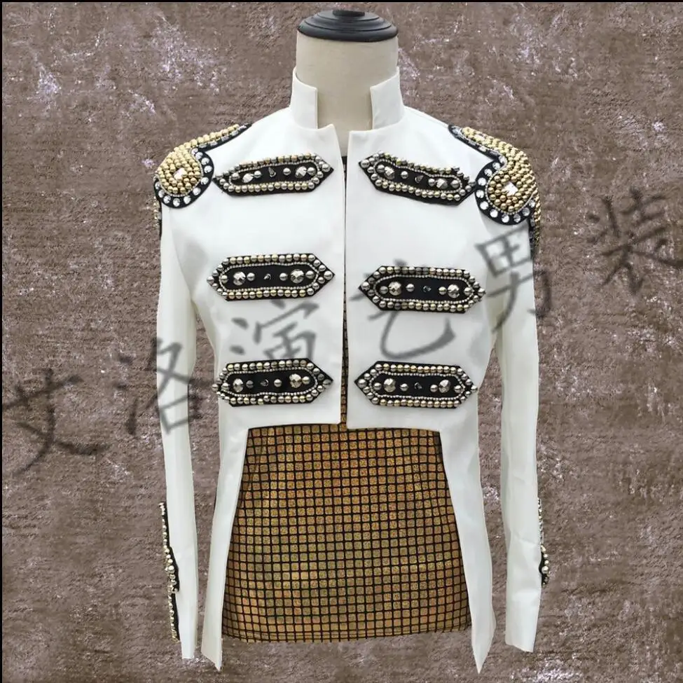 S-3xl Tide Мужской бар мужской певец Ds Dj костюм уличный танец выступление мага группа