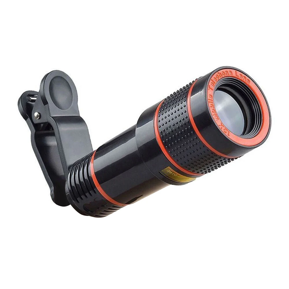 12X оптический зум-телескоп объектив камеры высокой четкости для телефона iPhone 6 7