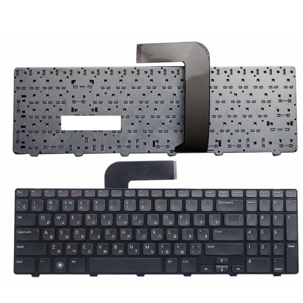 RU черная клавиатура для ноутбука DELL N5110 Inspiron 15R 2728 2428 M501Z M5110 M511R Русская версия|laptop