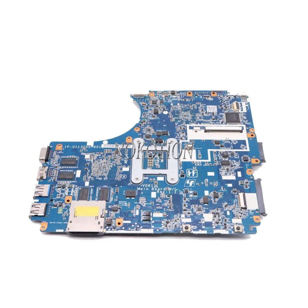 NOKOTION A1848525A 1P-0113200-8011 MBX-240 ноутбук Mothebroard для Sony VAIO VPCCA VPC-CA HM65 DDR3 HD6700M 1 ГБ основная