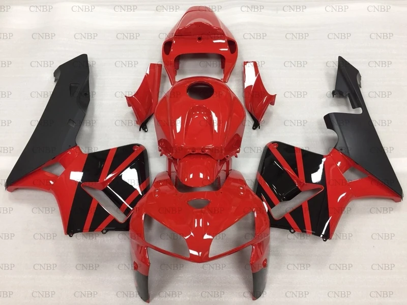 CBR 600 RR 2006 комплекты обтекателей для Honda CBR600RR 2005-2006 красно-черные Обтекатели CBR 600 RR 05 Пластиковые обтекатели