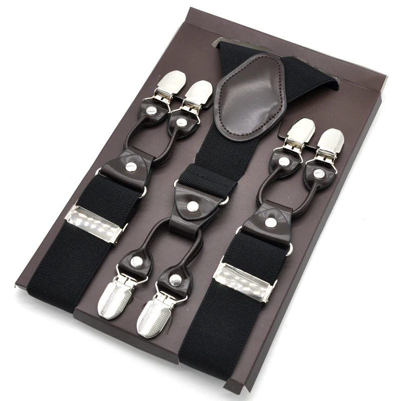 Новинка темно красные бордовые ленты повседневные мужские модные подтяжки с