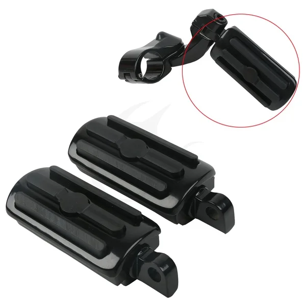 Highway Footrest Foot Pegs For 1986-2013 Harley Davidson Touring Models Sportster 1100 1000 Dyna Street Glide Road King Male Peg |