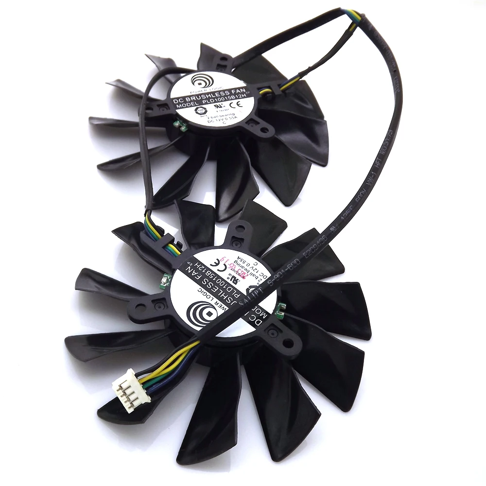 PLD10015B12H DC 12V 0.55A 94mm VGA вентилятор для MSI GTX680 R9-280X GTX770 Графический двойной охлаждения 4