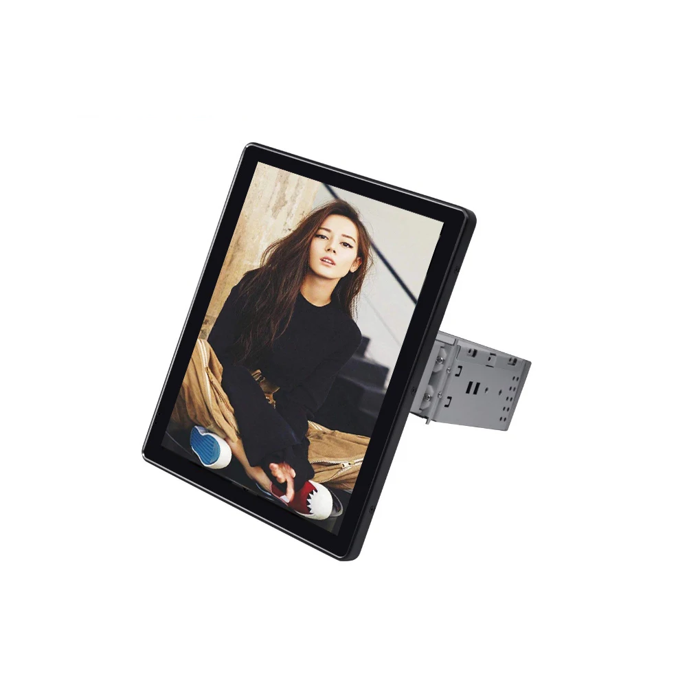 

9.7" Single Din Auto Radio Android 8.1 4GB 64GB GPS Wifi Built in 4G Module DSP Wireless Bluetooth Carplay Rear View Camera