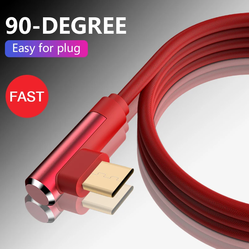 ASINA 90 градусов Micro USB кабель правый угол данных зарядное устройство для Xiaomi huawei