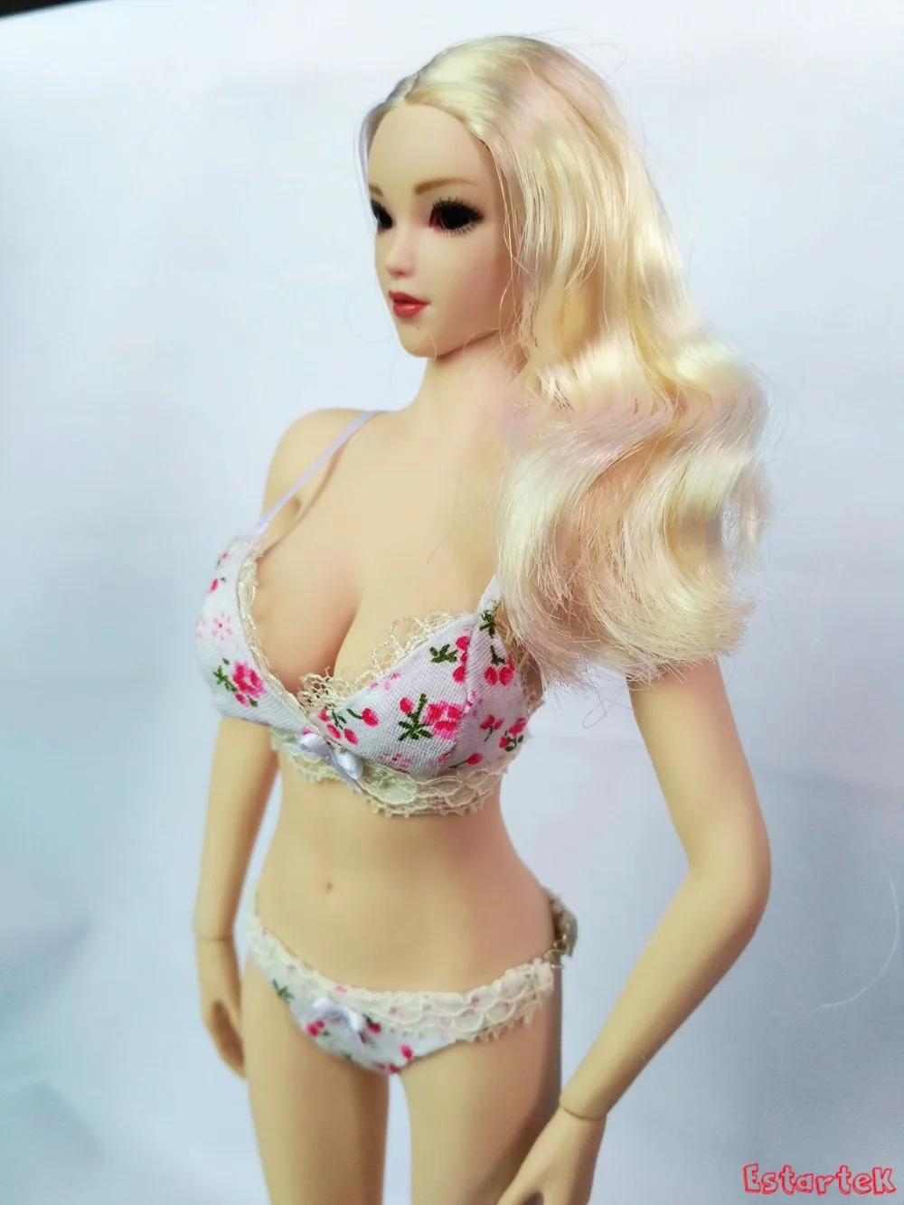 Estartek ET032 1/6 сексуальное бикини с рисунком красной розы для Phicen TBleague Jiaoudoll фигурка