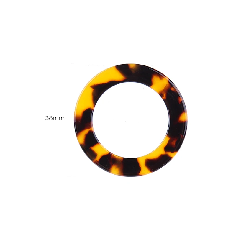 Big Round geometric Acrylic Stud Earrings For Women Acetate Bohemian Jewelry Accessories Pendientes Navidad 2019 | Украшения и