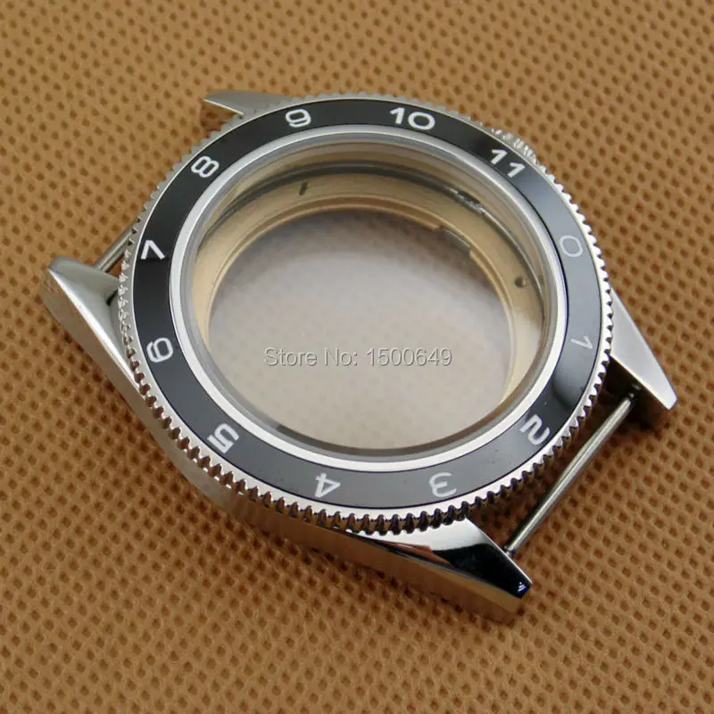 41 мм сапфировый корпус для часов с керамическим ободком подходит Miyota 8205/8215 ETA 2836