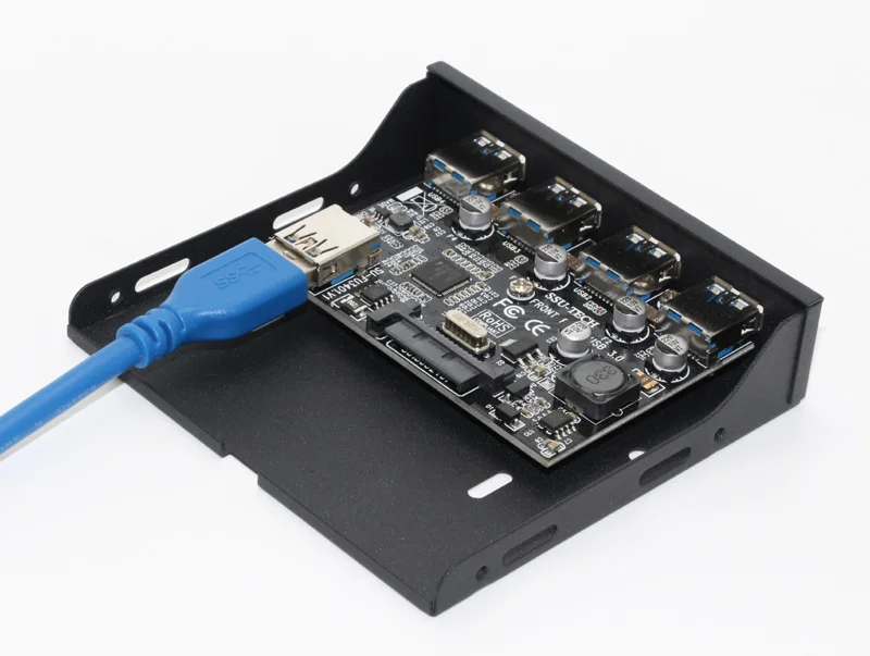 PCI E к USB 3 0 ПК Фронтальная панель Расширительная карта PCIE адаптер 5 &quotфлоппи