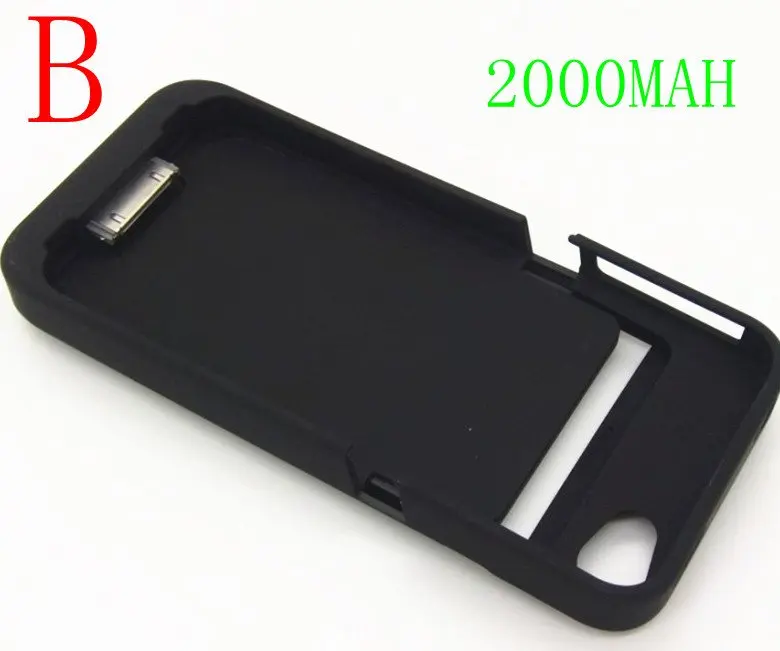 2000mah Battery External Charger Case for iphone 4 4G 4S with Retail Box + data line *10pcs* dhl free shipping|charger 12v|charger cordcharger tuner