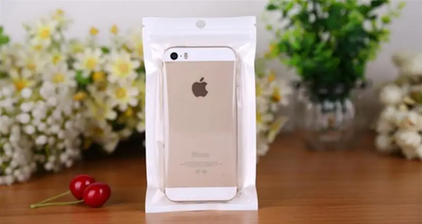 

10000pcs 10*18cm Clear Self seal Craft Candy zip lock Packaging Pouch Resealable zipper Cellphone mobile phone Shell Package bag