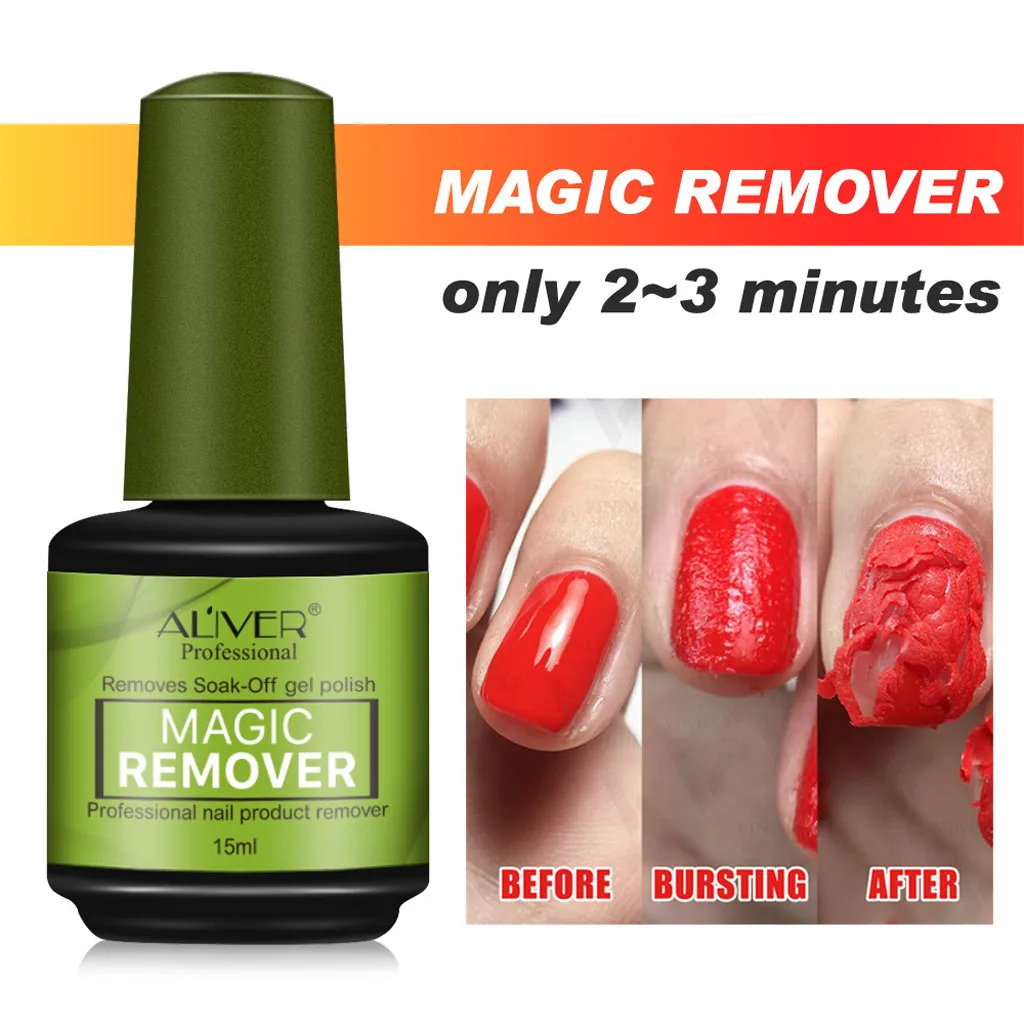 Матовое верхнее покрытие Гель-лак праймер для ногтей 15 мл Гель-лак Burst Magic Remover Off Nail Gel Nail Degreaser Cleaner Base