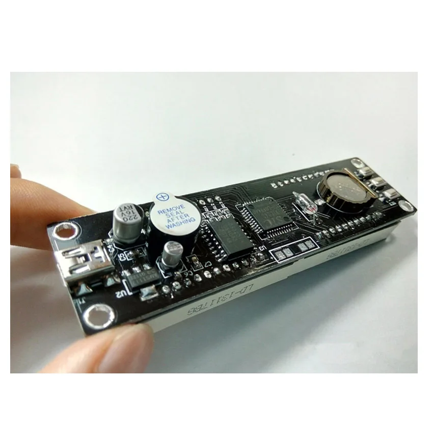 Cnikesin DIY Kit DS3231 Многофункциональный светодио дный цифровой термометр часы