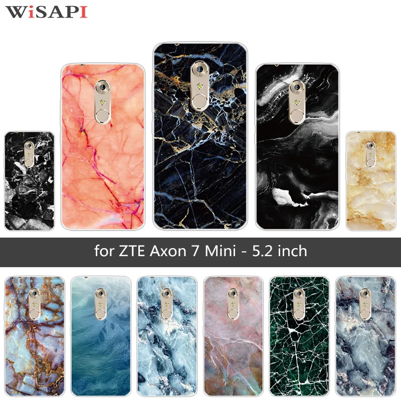 Для ZTE Axon 7 Mini Мягкие силиконовые чехлы для телефонов Тонкий 5 2 &quotдля прозрачный TPU