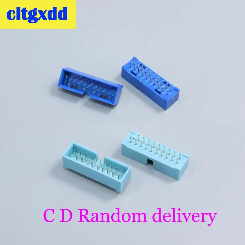 Cltgxdd 2 шт. USB 3 0 20p 19pin USB3.0 разъем для подключения к гнезду на 180 градусов материнская