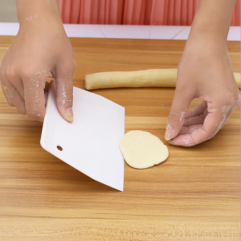 1 шт. резак для теста торта пластиковый скребок сделай сам шпатель украшения