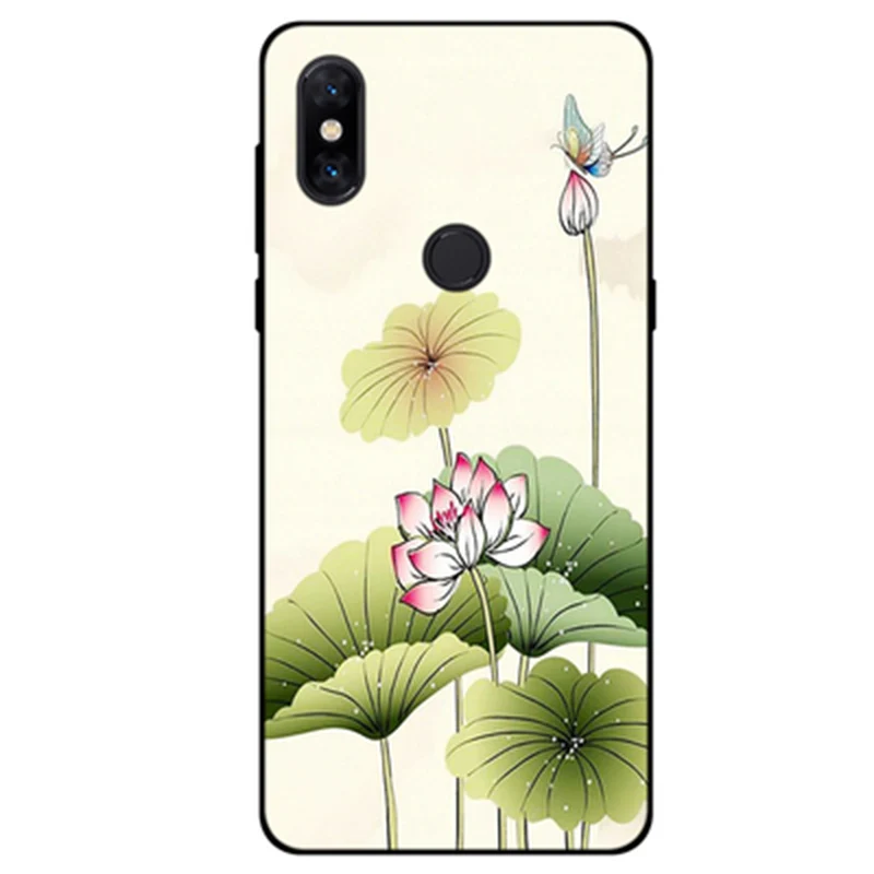 Мягкие силиконовые чехлы для телефонов xiaomi redmi S2 прозрачный чехол с рисунком из