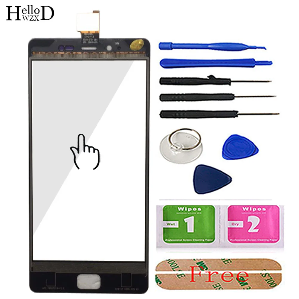 Black With Tools 5 ''сенсорный экран для мобильного телефона для Leagoo Elite 1 сенсорный экран в сборе Сенсорная панель экран дигитайзер панель сенсор инструменты клей - Цвет: Black With Tools