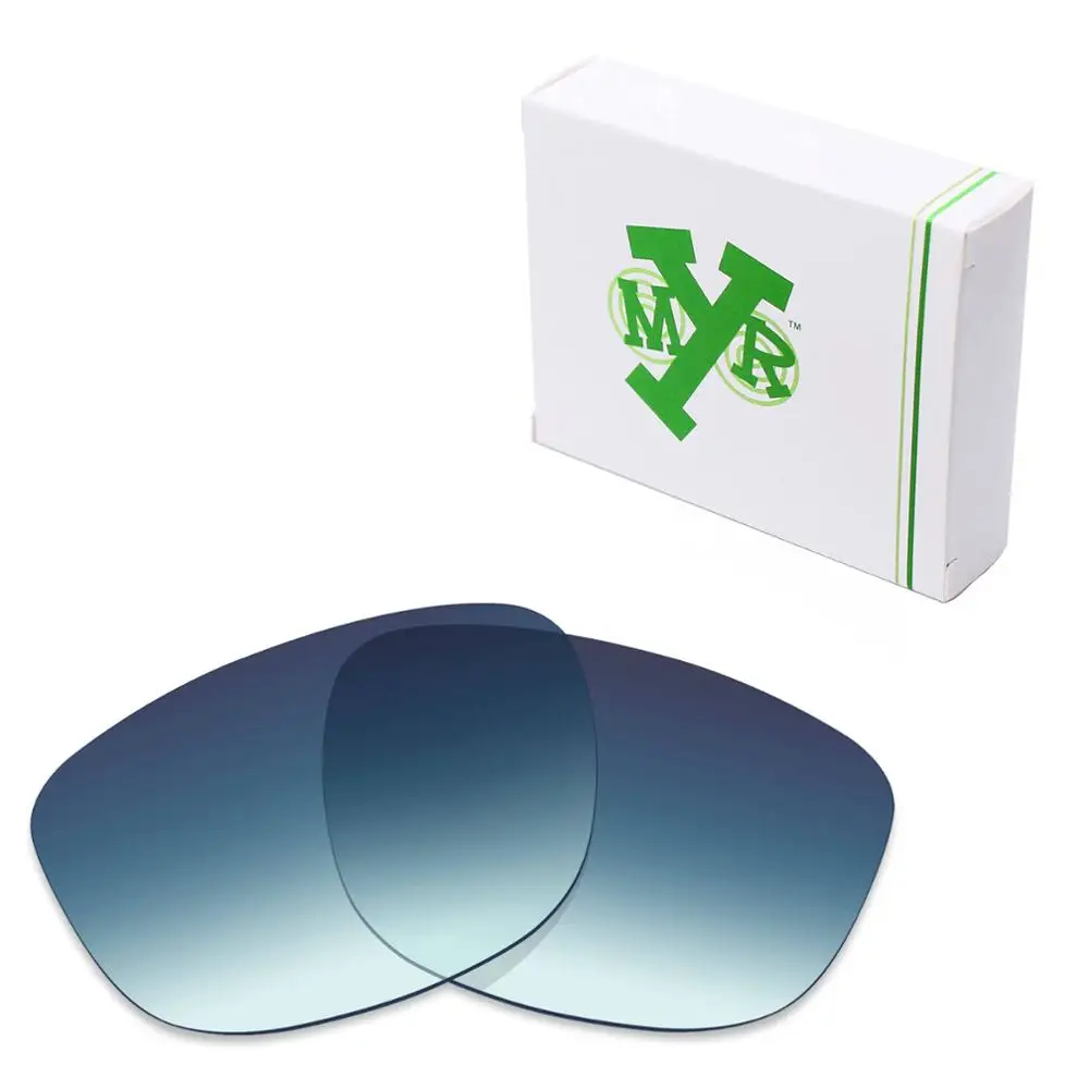 Blue Gradient Tint Mryok поляризованные Сменные линзы для солнцезащитных очков-линзы солнцезащитных очков Окли Холбрук R(только линзы)-несколько вариантов - Цвет линз: Blue Gradient Tint