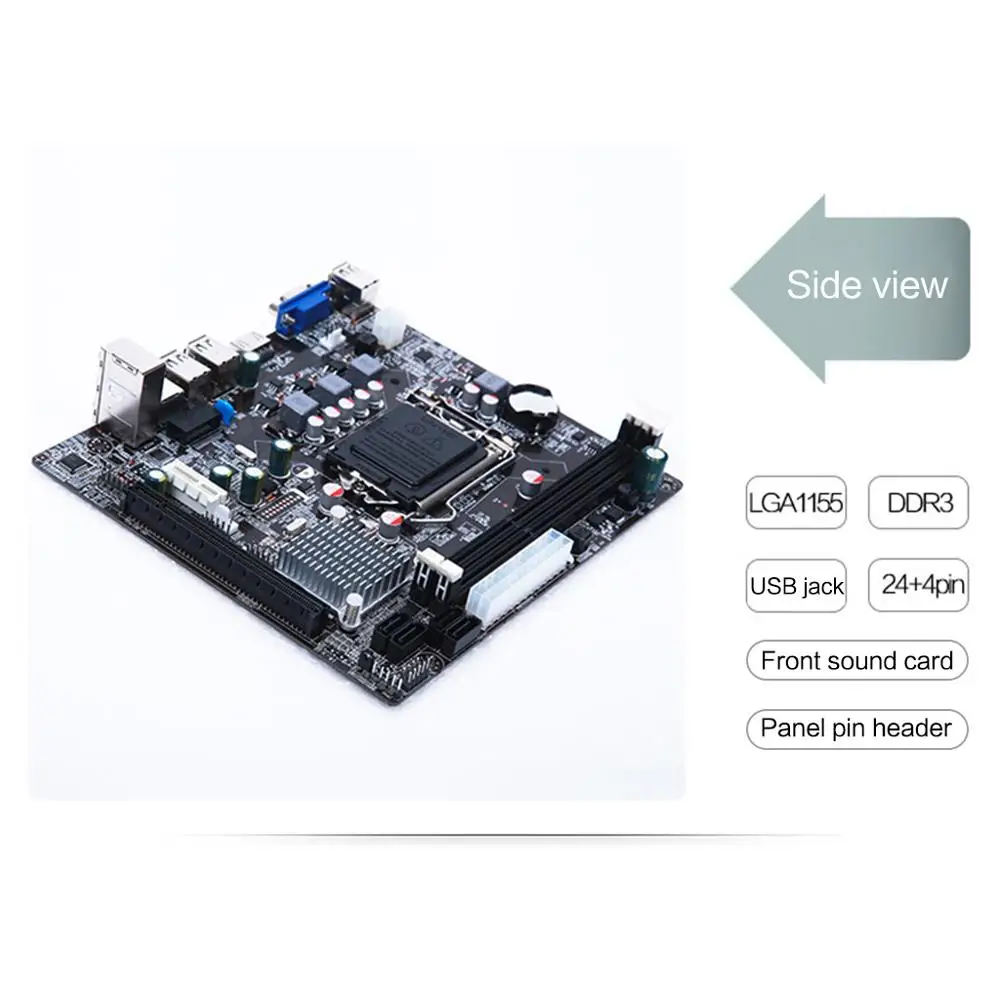 Новая P8H61-M LX3 PLUS R2.0 настольная материнская плата H61 Socket LGA 1155 I3 I5 I7 DDR3 16G uATX UEFI BIOS материнская плата