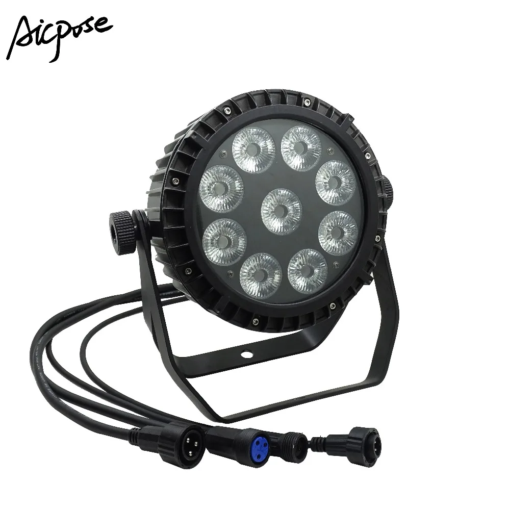 Led Par Light 9*10 Вт RGBW 4 в 1 наружный водонепроницаемый сценический свет IP65