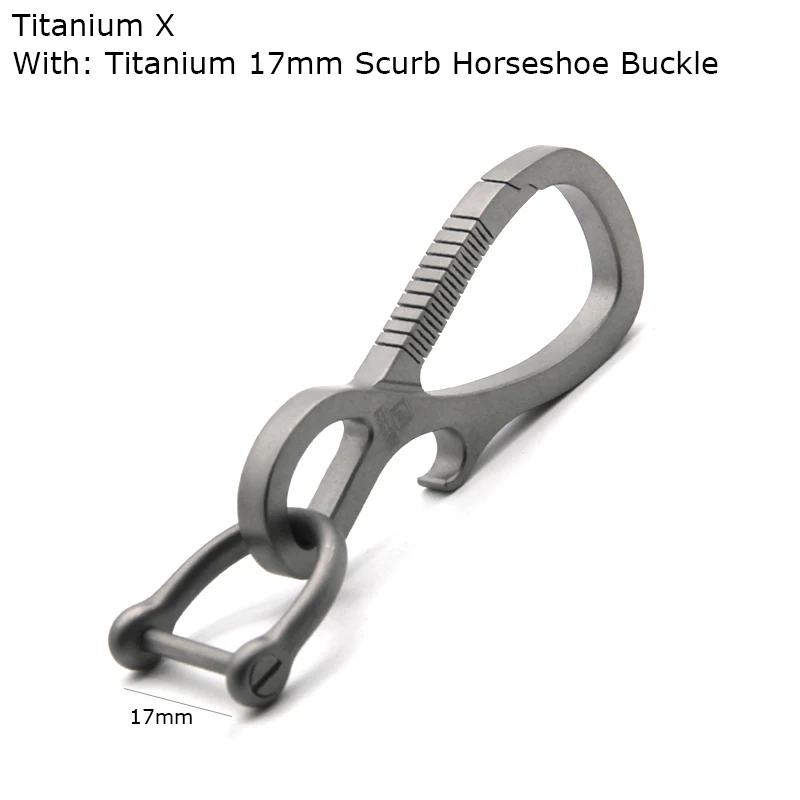 Titanium XB-Scurb Роскошные Титан Для мужчин Для женщин автомобильный брелок для ключей Творческий Форма супер светильник Титан брелки класса люкс для брелоки инструмент повседневного ношения лучшие подарки - Цвет: Titanium XB-Scurb