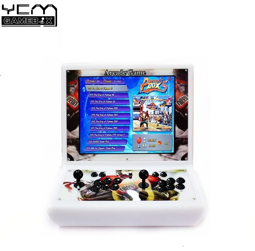2 шт. Pandora's Box 9 Аркада игровая консоль с ЖК-экраном 1500 игры игрока аркада