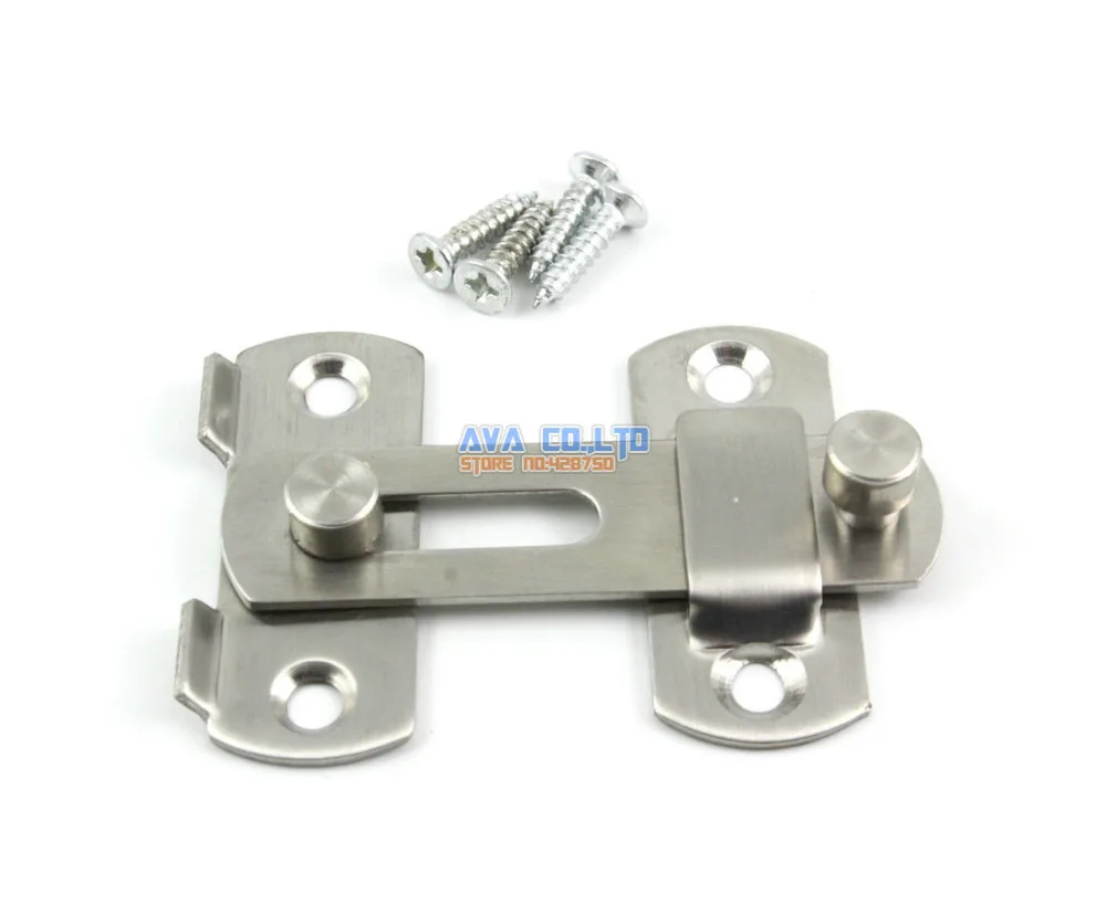 

4 шт., дверные болты из нержавеющей стали 73*50 мм