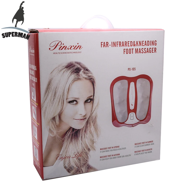 Супермен Высокое качество ABS Электрический инфракрасный массажер для стоп шиацу