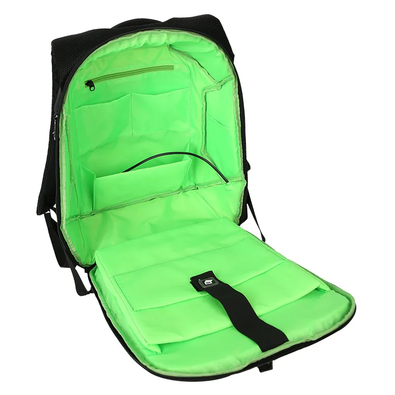 Мужской рюкзак BAIBU с питанием от солнечной батареи USB-зарядкой деловые рюкзаки