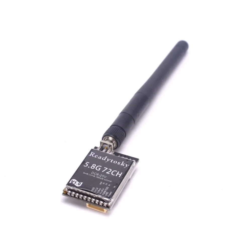 ReadytoSky 5 8 Ghz 72CH 25mW 200mW 600mW переключаемый FPV AV передатчик для гоночного дрона TX801|av