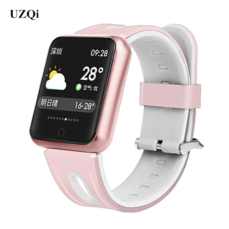 UZQi Smartwatch Браслет Калорий Фитнес Трекер женщина для мужчин Bluetooth Smart Band телефон