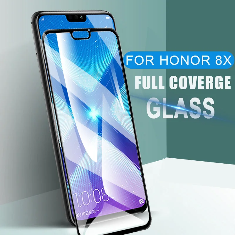 Закаленное стекло для huawei honor 8 x стекло full cvoer honor 8 x JSN-AL00, JSN-AL00a, JSN-TL00, JSN-L21 honor 8x защитное стекло 9H